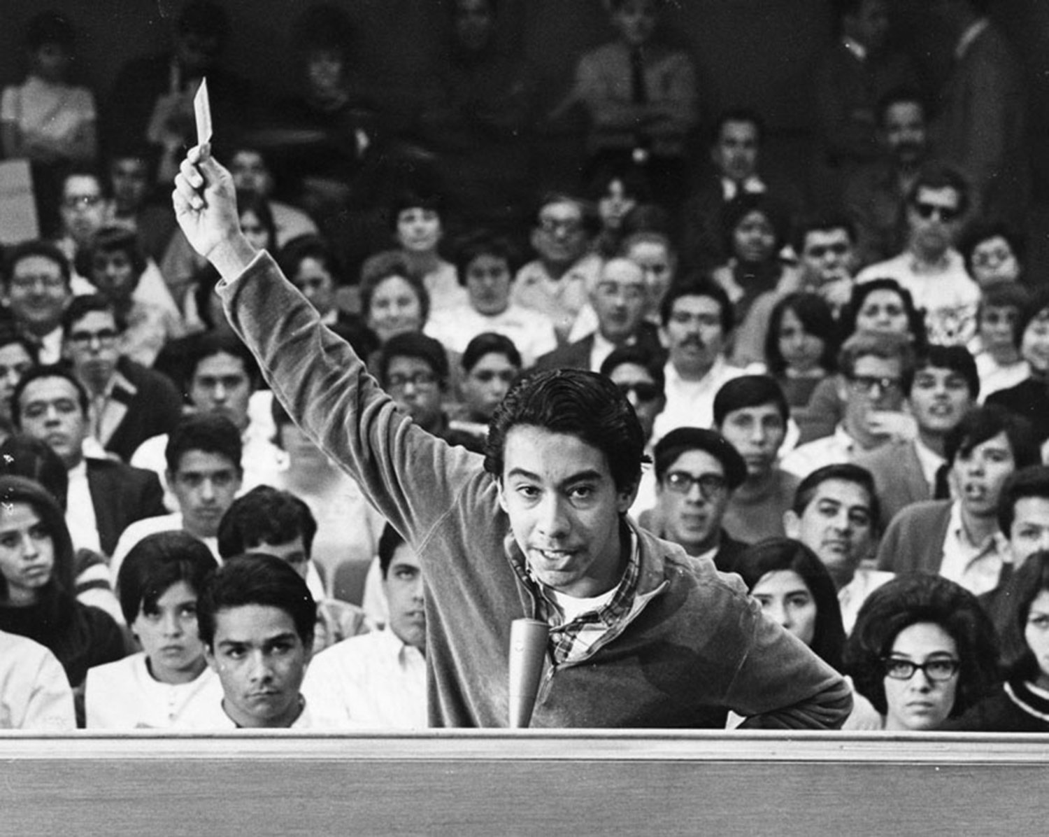 Забастовка старшеклассников-латиноамериканцев в Лос-Анджелесе. Март 1968 г.
