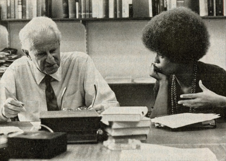 Герберт Маркузе и Анджела Дэвис, 1968 г. (?)