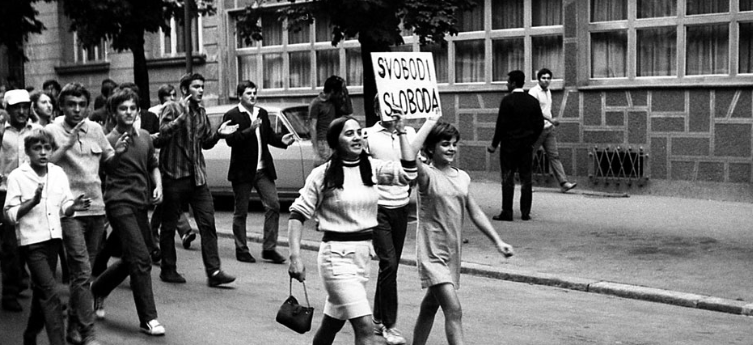 Студенческие протесты в Белграде, май 1968 г.